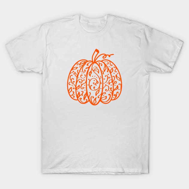 Pumpkin T-Shirt by BahArt